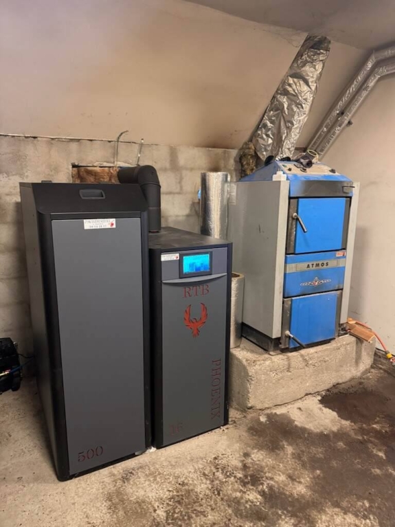 RTB Phoenix pillefyr færdig installeret i Brønderslev