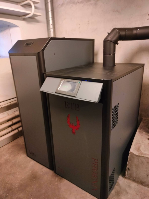 RTB Phoenix pillefyr installeret i Nordjylland